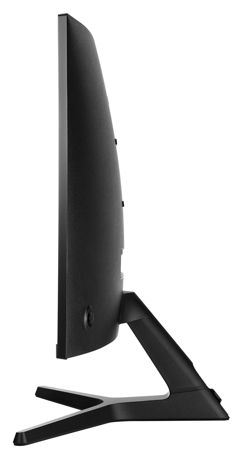 Samsung 32 Inch (80.1 cm) FHD, 1500R Curved 1,920 X 1,080 LED Monitor, VA Panel, Bezel-Less Design, AMD Freesync, Flicker Free, D-Sub, HDMI, Headphone Jack (LC32R500FHWXXL, Dark Blue Gray)