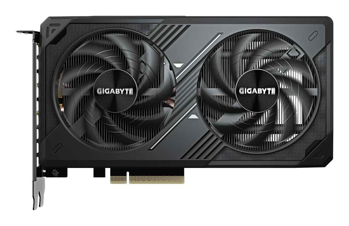 Gigabyte GeForce RTX 5060 WINDFORCE 8G Graphics Card - 8GB GDDR7, 128bit, PCI-E 5.0, 2497 MHz Core Frequency, 3 x DisplayPort, 1 x HDMI, GV-N5060WF2-8GD