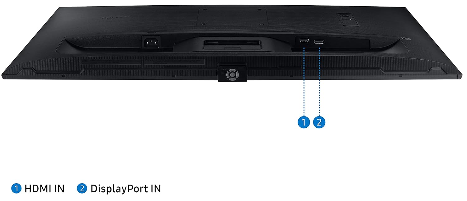Samsung 32-inch(80cm) 4K UHD, Flat Monitor, Bezel Less Design, 1 Billion Colors, HDR10, FSC-Certified, Intelligent Eye Care (LS32A700NWWXXL, Black)