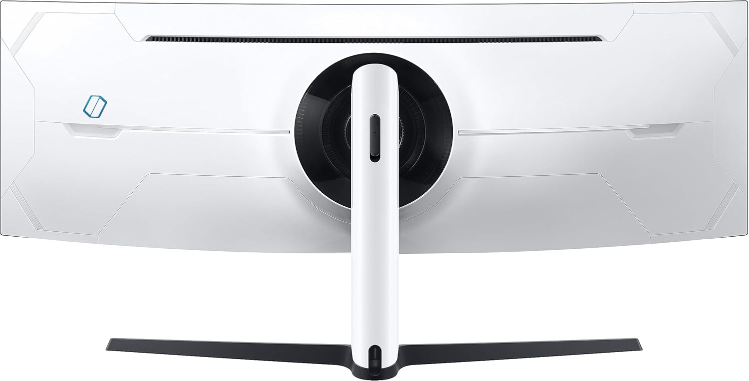 Samsung 49-inch(124.4cm) Odyssey Neo G9 Dual QHD, 240Hz, 1ms Curved Gaming Monitor, Quantum Mini-LED, HDR 2000, FreeSync Premium Pro (LS49AG950NWXXL, Black)