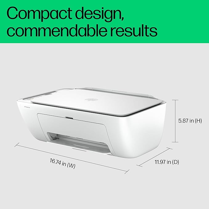 HP Deskjet 2820 WiFi Colour Printer - Print/Scan/Copy Ideal for Home, White - Zapnet.in