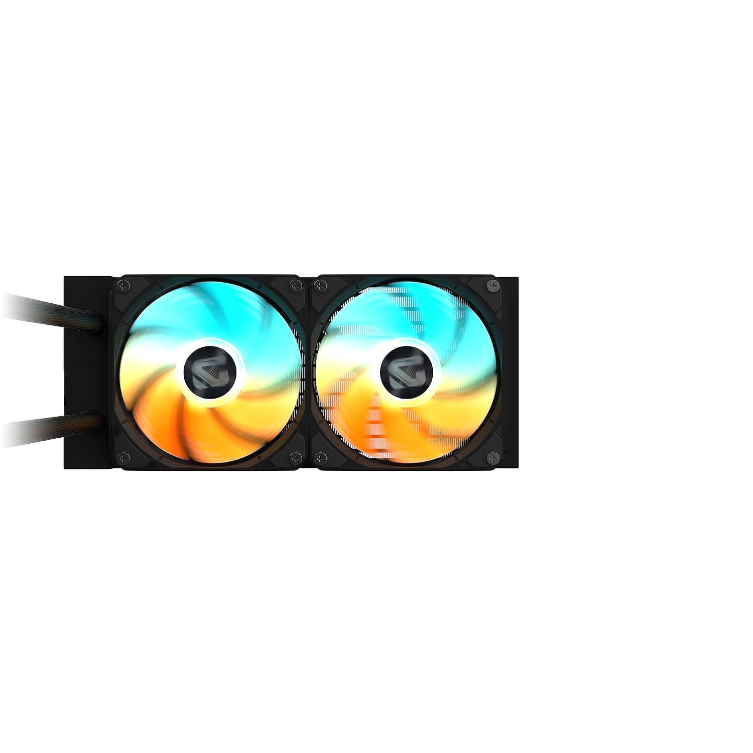 GIGABYTE GME 240 AIO Liquid CPU Cooler | 240mm Radiator | Dual ARGB Fans | Anti-Leak Design | Silent Performance | Intel & AMD Compatible | Braided Tubes | Black Edition