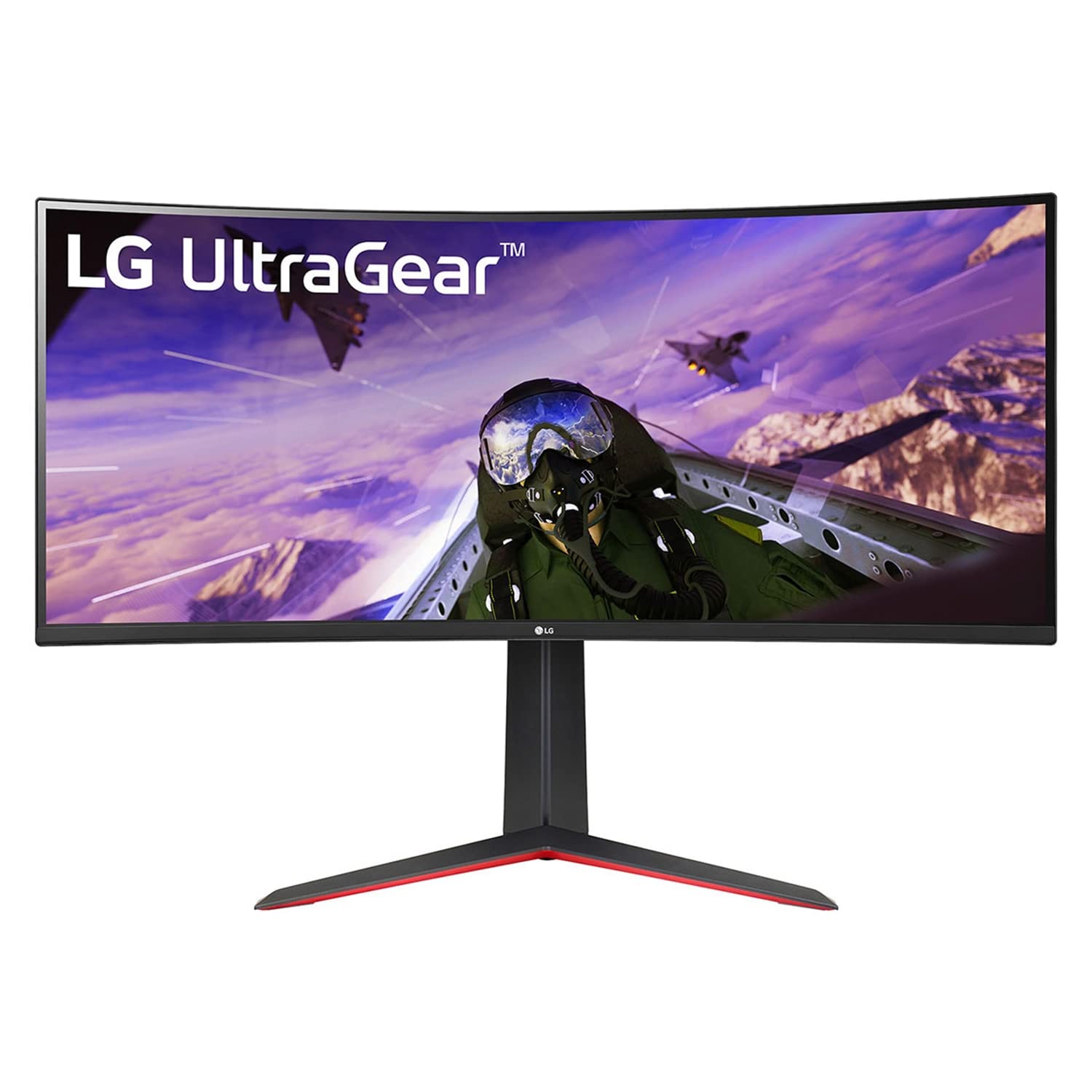 LG 34GP63A Electronics Ultragear 21:9 Curved Gaming LED Monitor 86.42 Cm (34 Inch),Qhd 3440 X 1440,5Ms,160Hz,AMD Freesync Premium,HDR 10,Srgb 99%,Height Adjust Stand,Dp,Hdmi,Speaker,Headphone Out