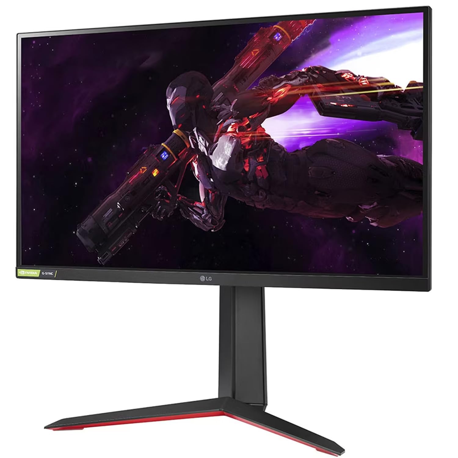 LG 32" Ultragear™ IPS UHD (2560 X 1440) Gaming Monitor, Incredible Speed @1ms (GtG), 165Hz, NVIDIA G-Sync™ and AMD FreeSync Premium, Height/Pivot/Tilt Adjustment, HDMI, DP, HP Out, 32GP750 (Black)