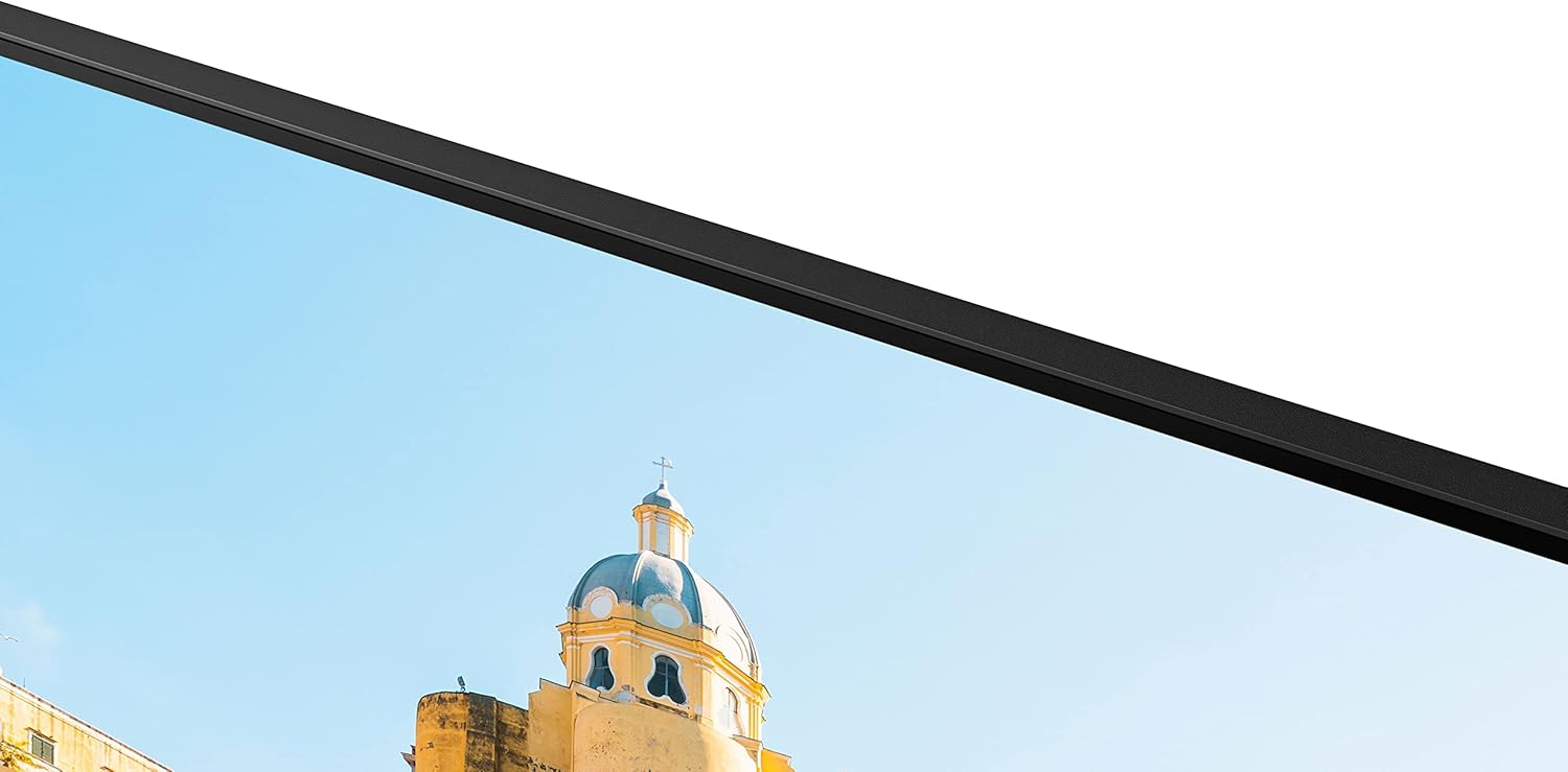 Samsung 27-inch(68.6cm) FHD Monitor, IPS, USB Type-C, HAS, Pivot, 75 Hz, Bezel Less Design, AMD FreeSync, Flicker Free, HDMI, Energy Saving (LS27A400UJWXXL, Black)