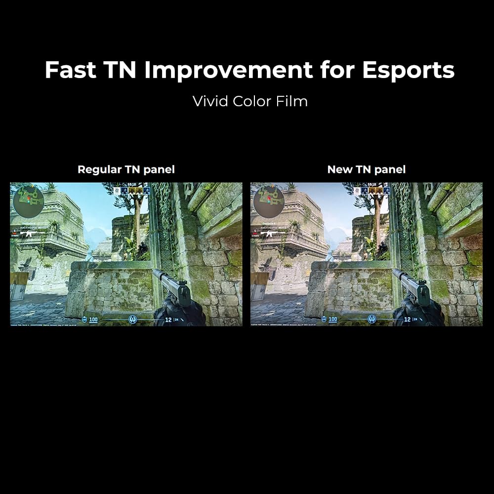 BenQ Zowie XL2586X 24.1" 540Hz FHD Fast TN 0.5ms|Gaming Monitor for Esports (FPS)|Motion Clarity DyAc2 |XL Setting to Share| S Switch|Shield|Precise Height Adjust with Industrial Grade Bearing (Black)