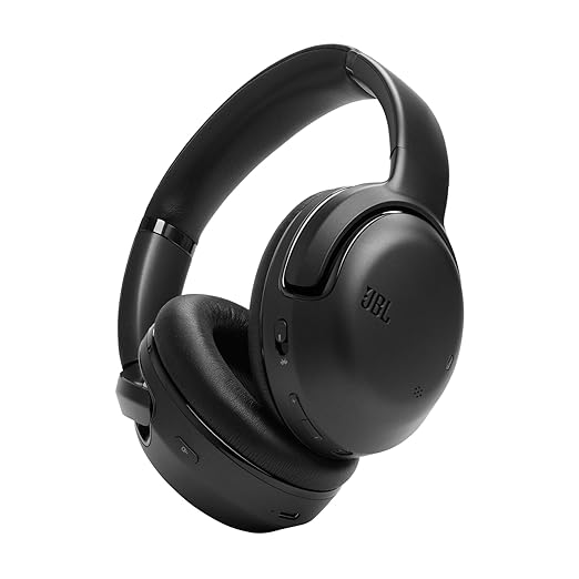 JBL Tour One M2 Adaptive Noise Cancelling Bluetooth Over Ear Headphones,Spatial Sound,Smart Ambient,50Hrs Playtime,BT 5.3 Le,Quick Charge,Multi Point Conectivity,Built-in Alexa,2 Years Warranty(Black) - Zapnet.in