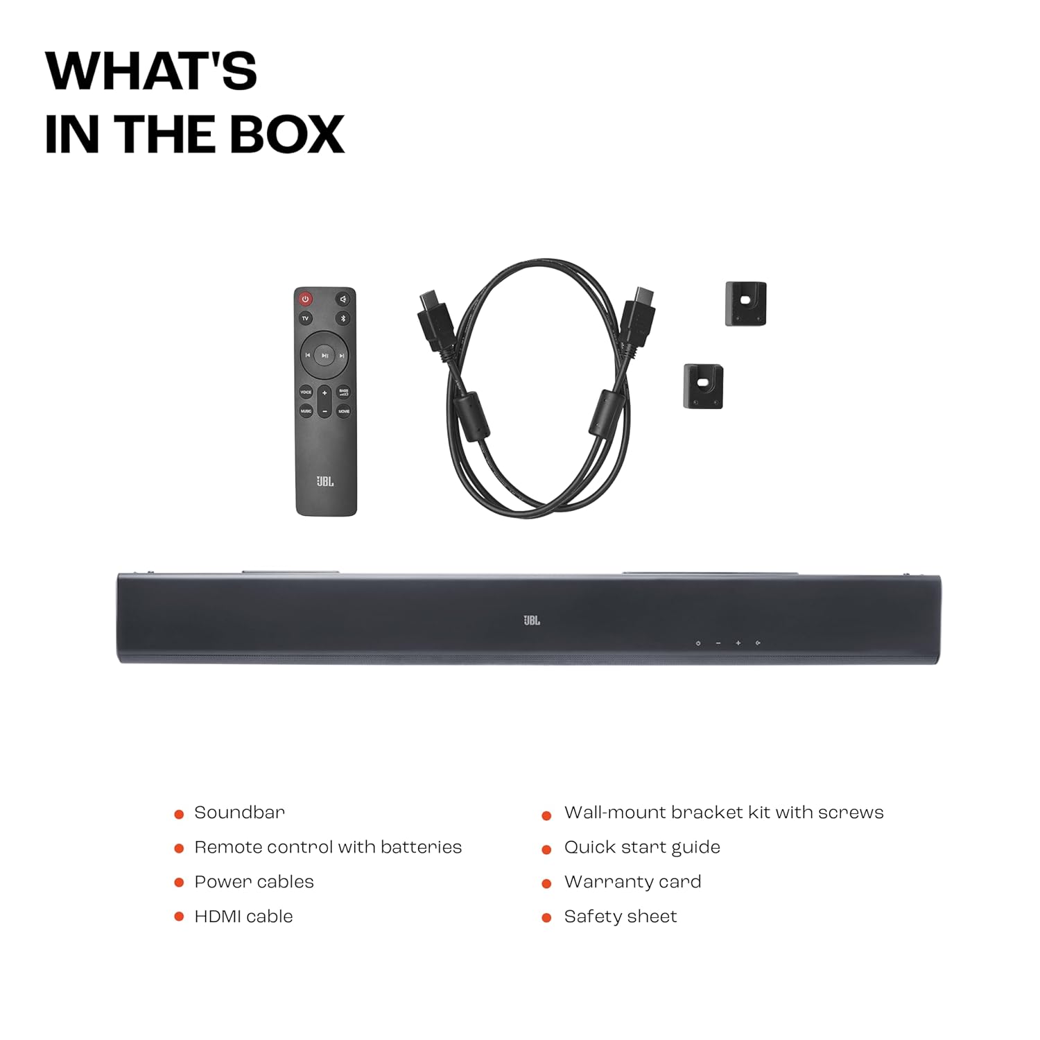 JBL Cinema SB510, Dolby Audio Soundbar with Built-in Subwoofer, 3.1 Channel, Center Channel for Superior Voice Clarity, HDMI eARC, Bluetooth & Optical Connectivity (200W) - Zapnet.in