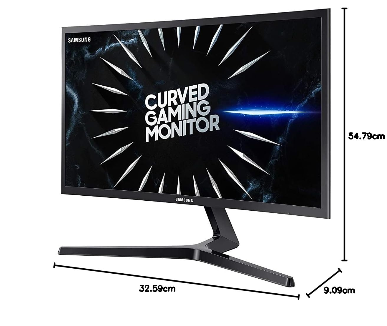 Samsung 24-inch FHD(59.8cm), 144 Hz, 1800R Curved Gaming Monitor, AMD FreeSync, Low Input lag, Eye Saver Mode (LC24RG50FZWXXL, Black)
