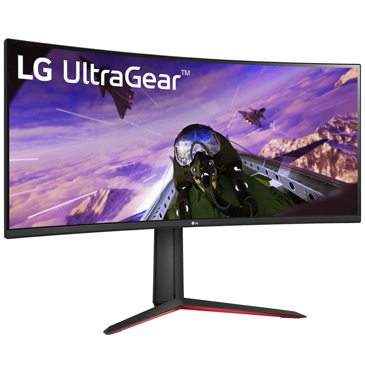 LG 34GP63A Electronics Ultragear 21:9 Curved Gaming LED Monitor 86.42 Cm (34 Inch),Qhd 3440 X 1440,5Ms,160Hz,AMD Freesync Premium,HDR 10,Srgb 99%,Height Adjust Stand,Dp,Hdmi,Speaker,Headphone Out