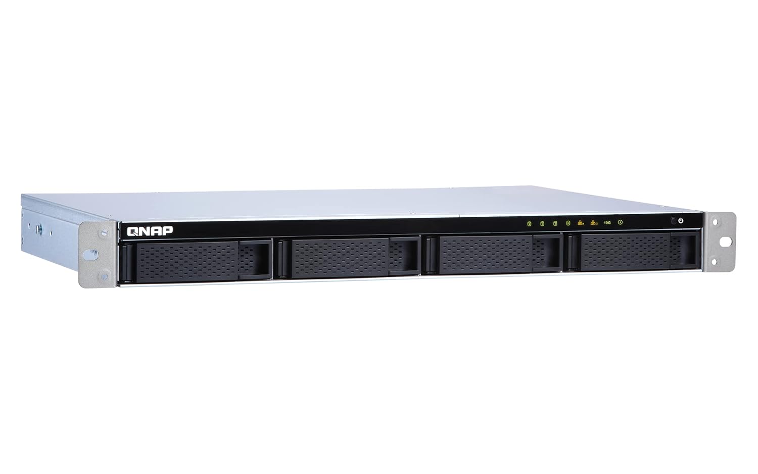 QNAP TS-431XeU-2G 4-Bay 1U Short-Depth Rackmount NAS with 10Gbe SFP+ Port 24TB Bundle with 4X 6TB Seagate IronWolf