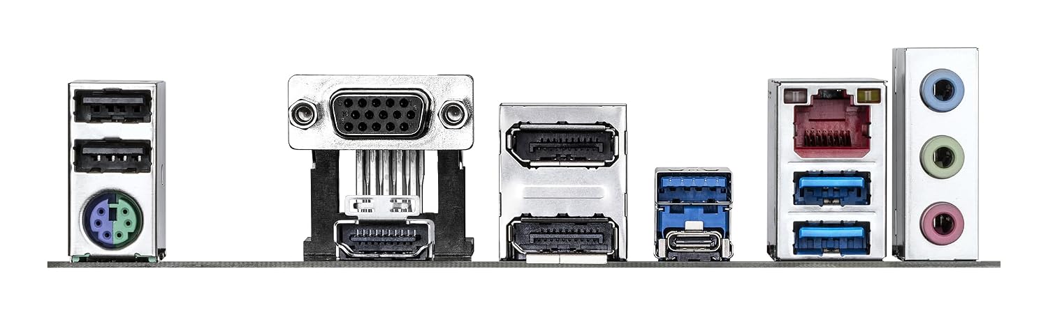 GIGABYTE B760M DS3H GEN5 Motherboard - Supports 14th Gen Intel Core Processors, 6+2+1 Phase Digital VRM, Up to 5600MHz DDR4, 2x PCIe 4.0 M.2, 2.5GbE LAN, USB 3.2 Gen2