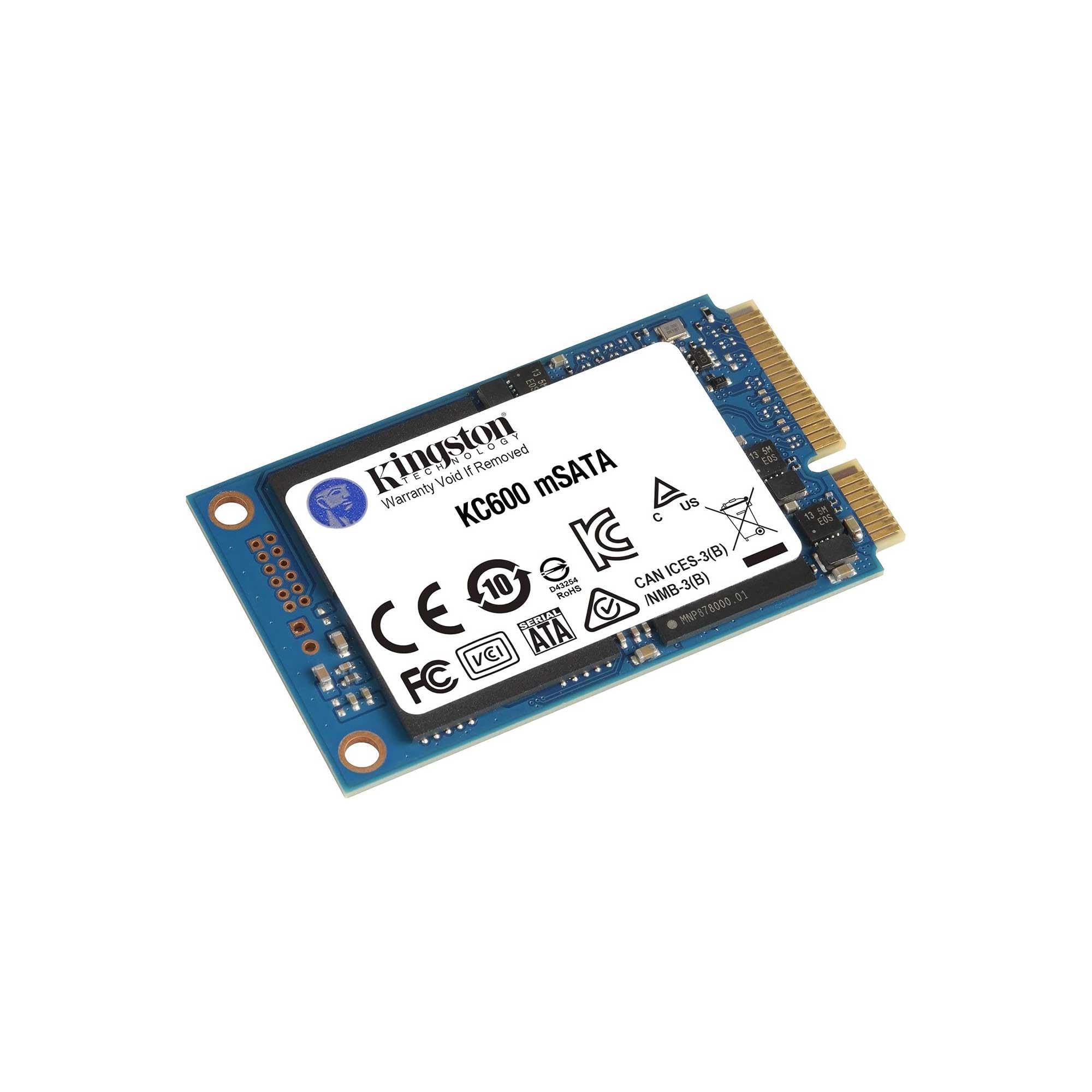 Kingston KC600 SSD SKC600B/256G Internal SSD 2.5 Inch(6.3cm), SATA Rev 3.0, 3D TLC, XTS-AES 256-bit Encryption - with Upgrade Kit