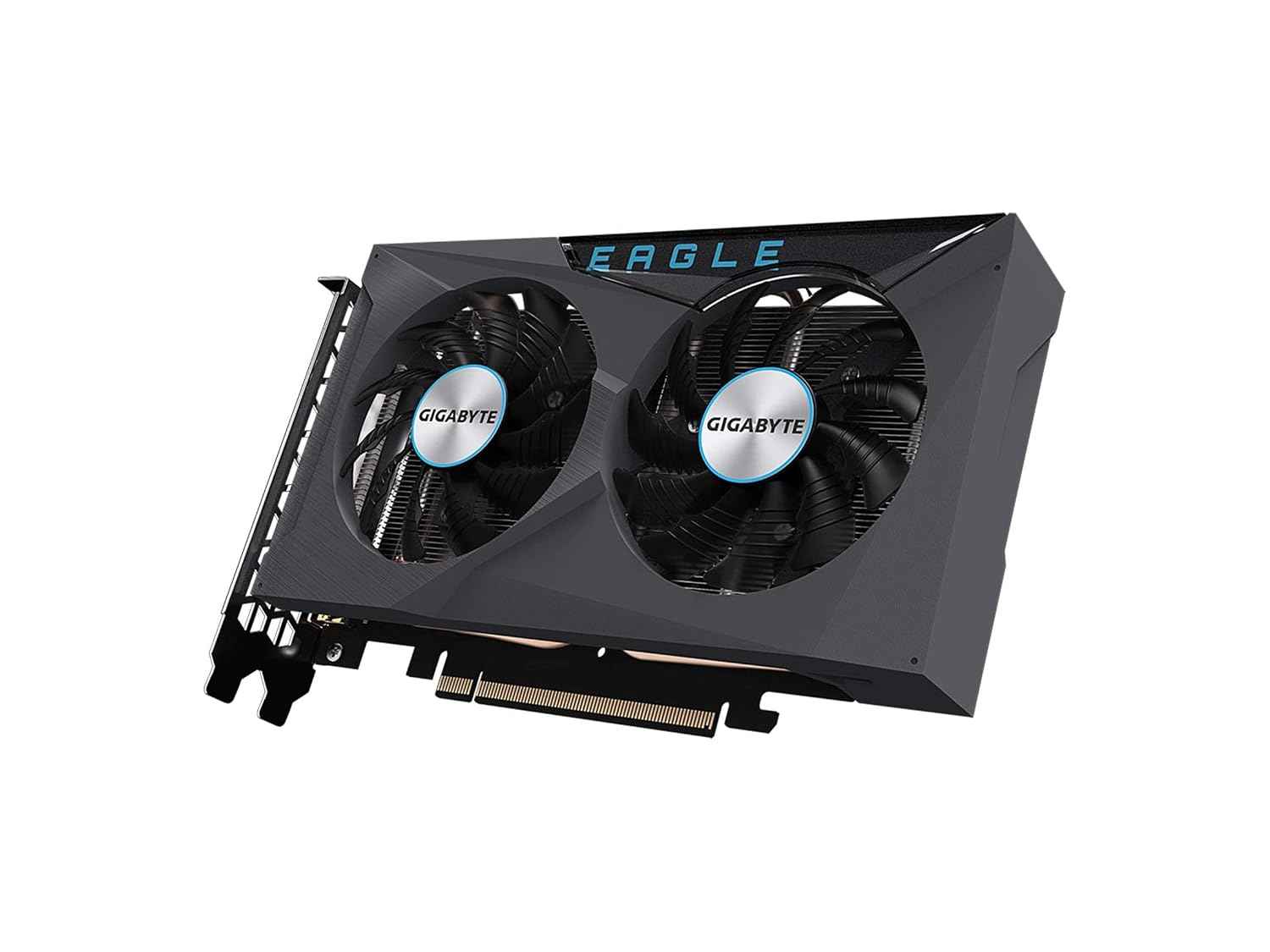 GIGABYTE GV-R65XTEAGLE-4GD Graphics Card, Radeon pci_e_x16 RX 6500 XT, Integrated with 4GB GDDR6 64-bit Memory Interface, WINDFORCE 2X Cooling System with Alternate Spinning Fans & Graphene Nano Lubricant