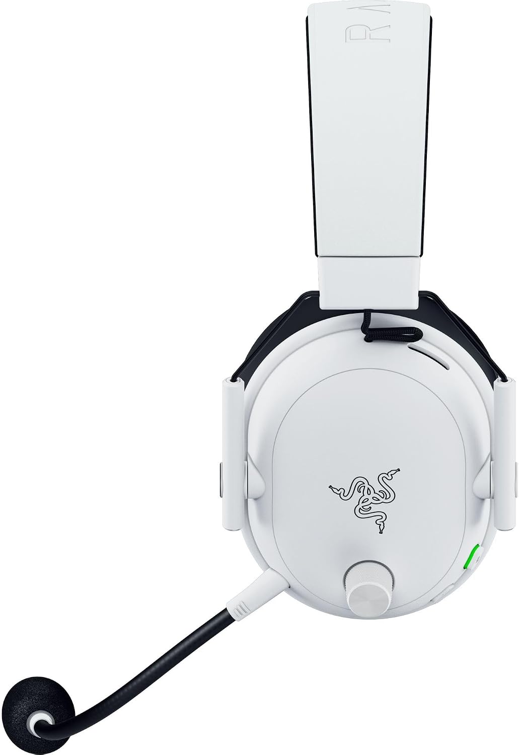 Razer BlackShark V3 Wireless PC Gaming Headset, 50mm Drivers, White | Super Wideband Mic, 2.4 GHz, Bluetooth, USB, Works with Mac, PS5, Nintendo Switch, Smartphone, 70 Hr Battery