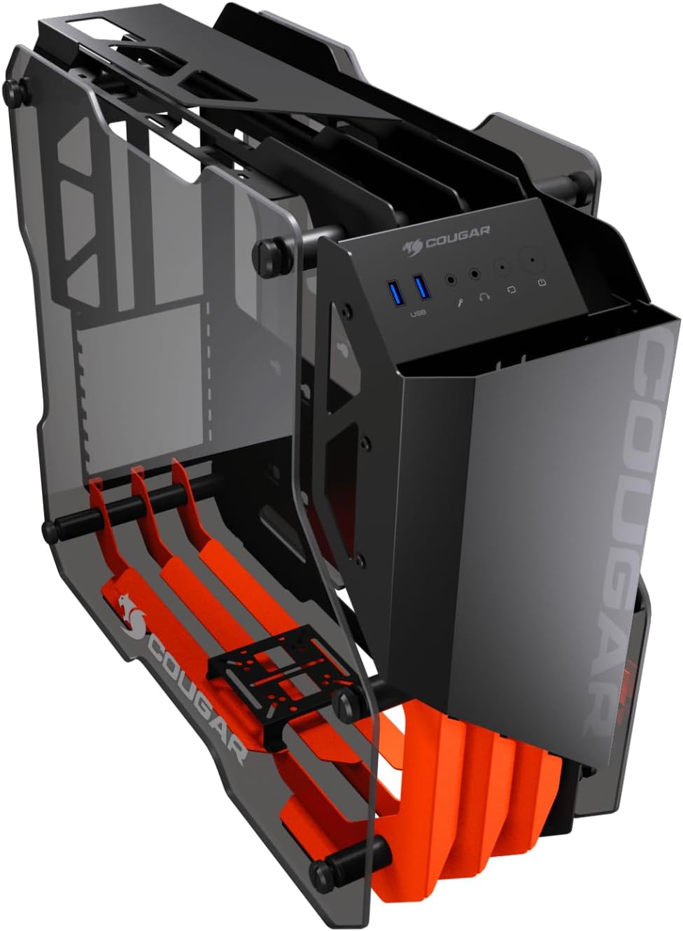 Blazer Essence CGR-5LMHO ATX Case with Aluminum Body and Tempered Glass Panels - Zapnet.in