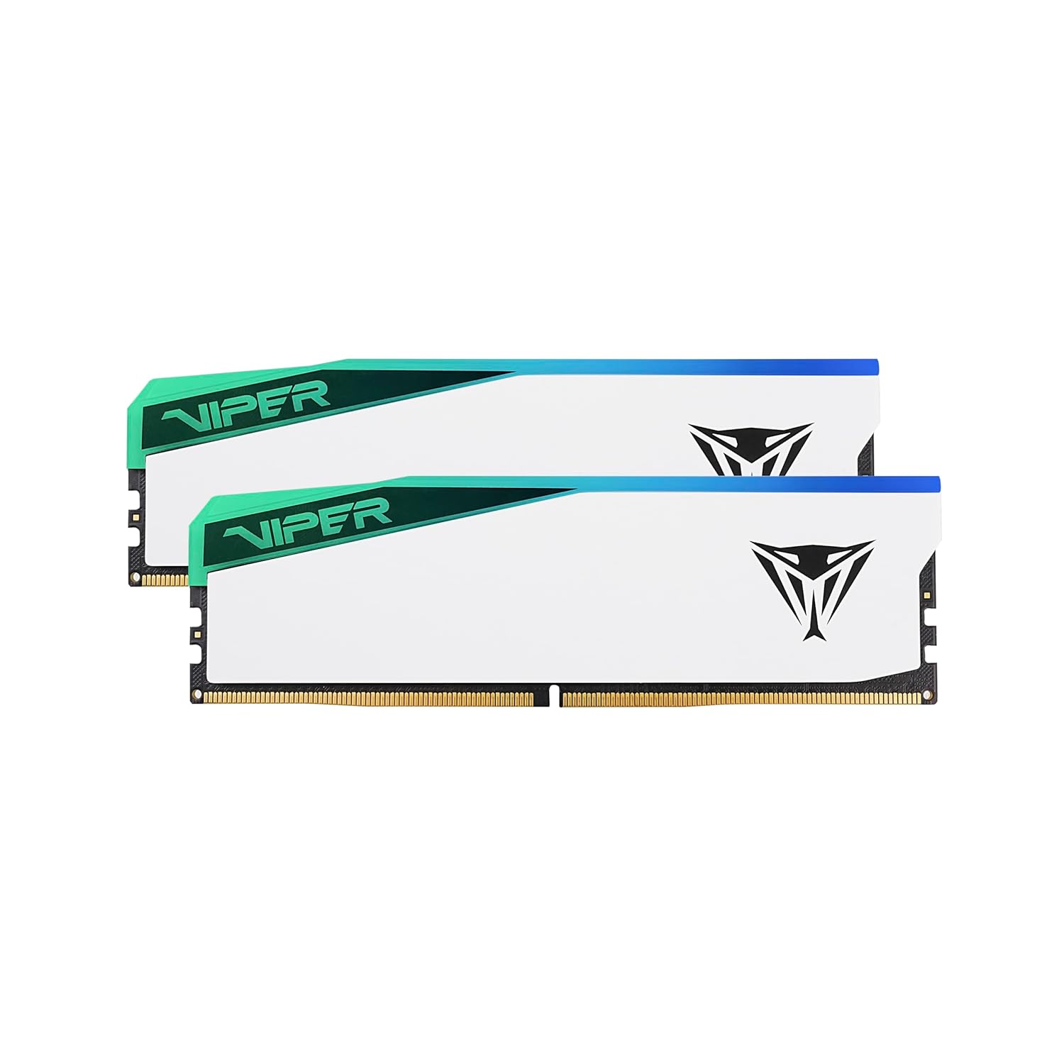 Patriot Viper Elite 5 RGB DDR5 RAM 32GB (2X16GB) 6000MT/s CL30 UDIMM Desktop Gaming Memory Kit - PVER532G60C30KW