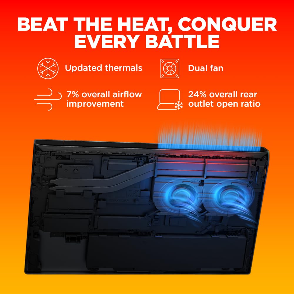 HP Victus, AMD Ryzen 5 5600H, AMD Radeon RX 6500 Graphics, 8GB DDR4, 512GB SSD, IPS, 15.6-inch(39.6cm) FHD Gaming Laptop, Enhanced Cooling (Win 11, Office 21, Blue, 2.37kg) fb0147AX/fb0184AX