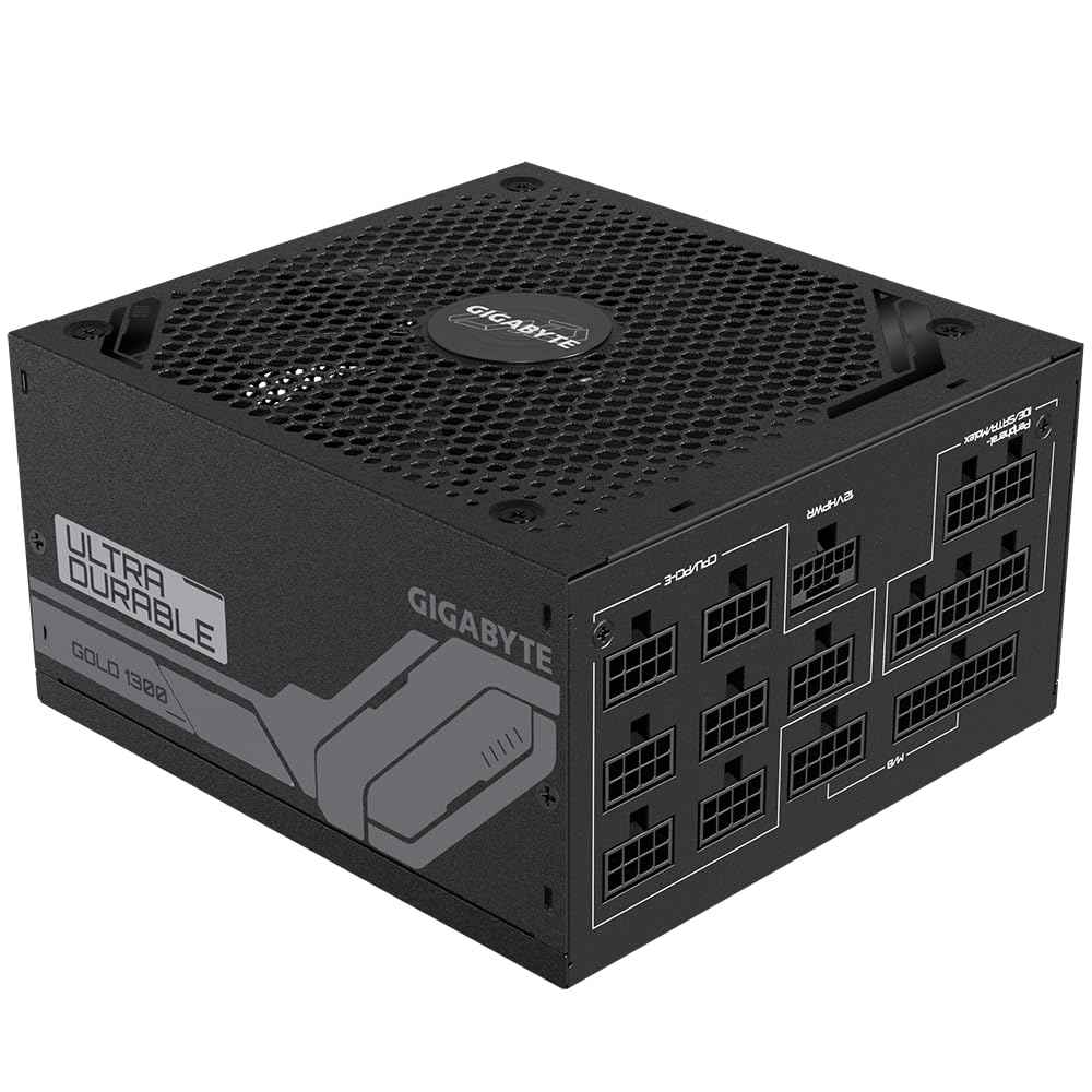 GIGABYTE GP-UD1300GM PG5 1300W ATX Power Supply | Fully Modular | 80 Plus Gold | PCIe 5.0 Ready | High Power Output