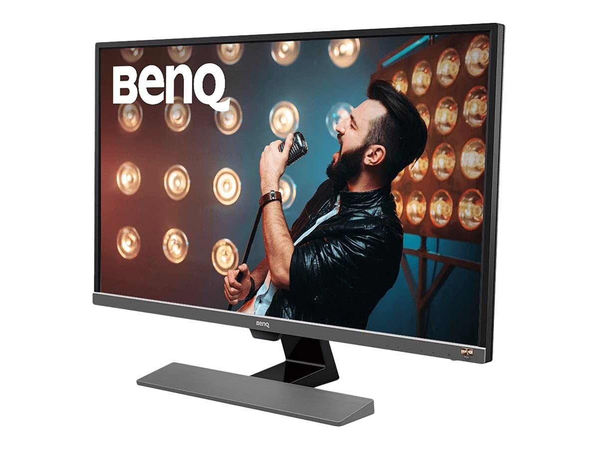 BenQ EW3270U 32"(80cms) 3840x2160 4K VA 60Hz HDR10| 95%DCI-P3|treVolo Speakers(3W x 2)| USB-C| Bezel-Less Monitor|Anti-Glare| Brightness Intelligence Plus|Low Blue-Light|AMD Freesync|HDMI| DP|(Black)