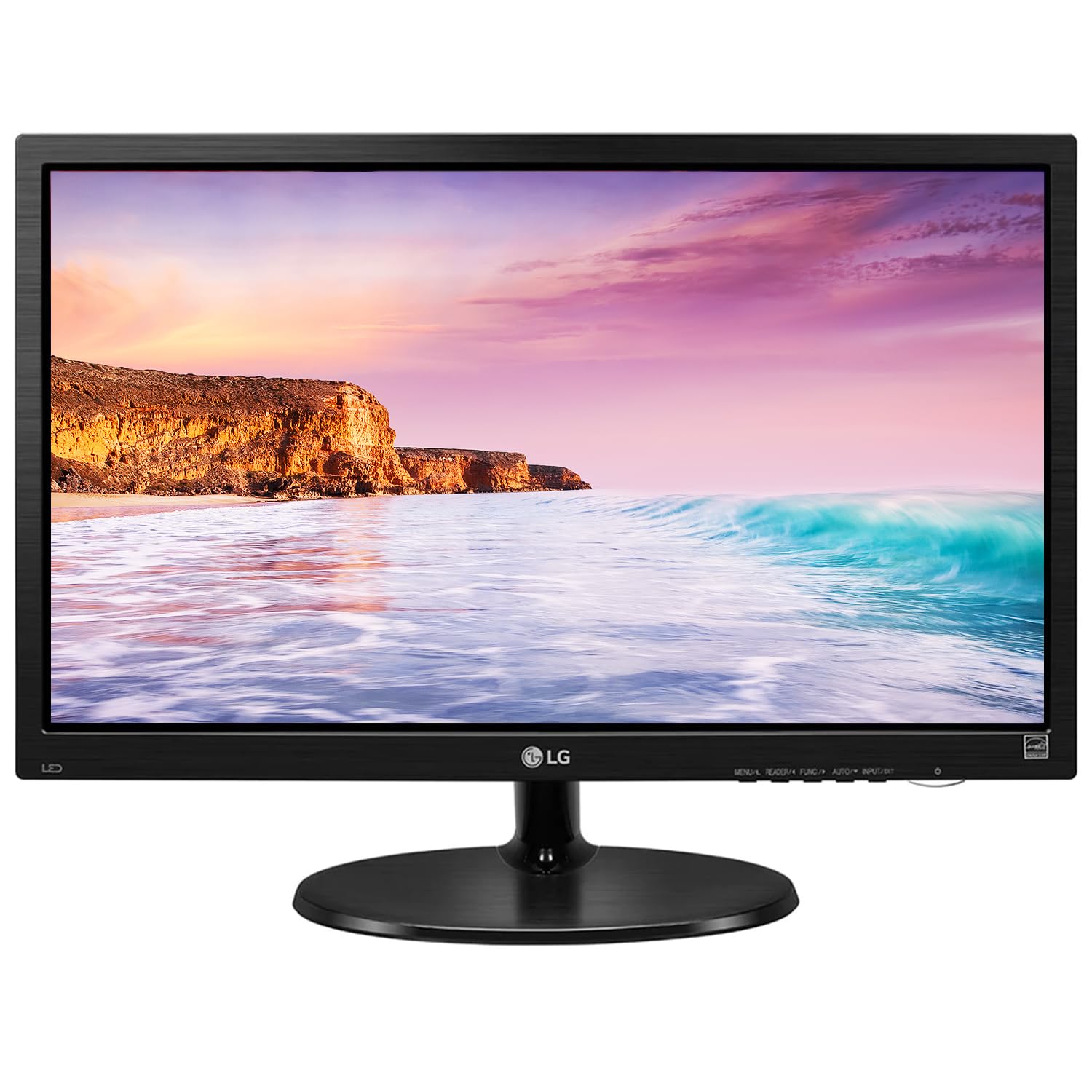 LG 20M39A (19.5 Inch, 49 Cm) HD LCD Monitor (1366 X 768 Pixels) with TN Panel, VGA Port, Wall Mount, Onscreen Control, Reader Mode, Flicker Safe - Zapnet.in