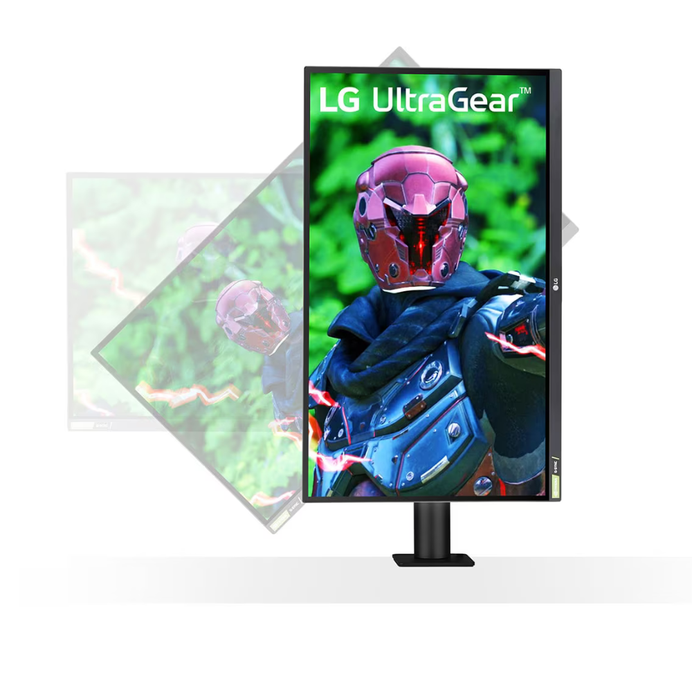 LG Ultragear - 27GN880 QHD Nano IPS 27 Inch (68.5 Cm) 2560 X 1440 Pixels, Ergonomic Stand Nvidia G-Sync Compatible 144 Hz, 1Ms, HDR 10, Hdmi, Gaming Monitor - Zapnet.in