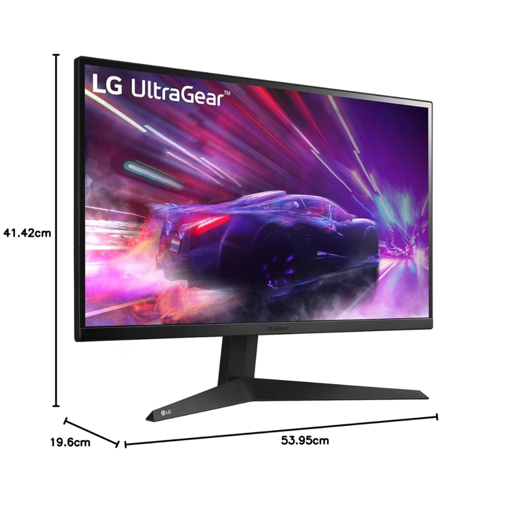 LG Ultragear Gaming 24 Inch (60.3 Cm) Full HD (1920 x 1080) Pixels LCD Monitor 165Hz, 1ms, Freesync Premium, HDMI x 2, Display Port, HP Out, Reader Mode, VA, Flicker Safe - Zapnet.in