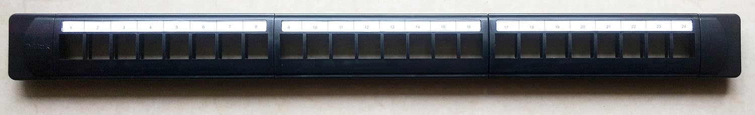 D-Link Unshielded 24-Port Unloaded Keystone Patch Panel NPP-AL1BLK241 Dlink