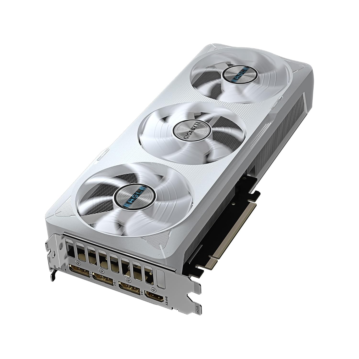 GIGABYTE GeForce RTX 5070 Eagle OC ICE SFF 12G Graphics Card, 12GB 256-bit GDDR7, PCIe 5.0, WINDFORCE Cooling System, GV-N5070EAGLEOC ICE-12GD Video Card