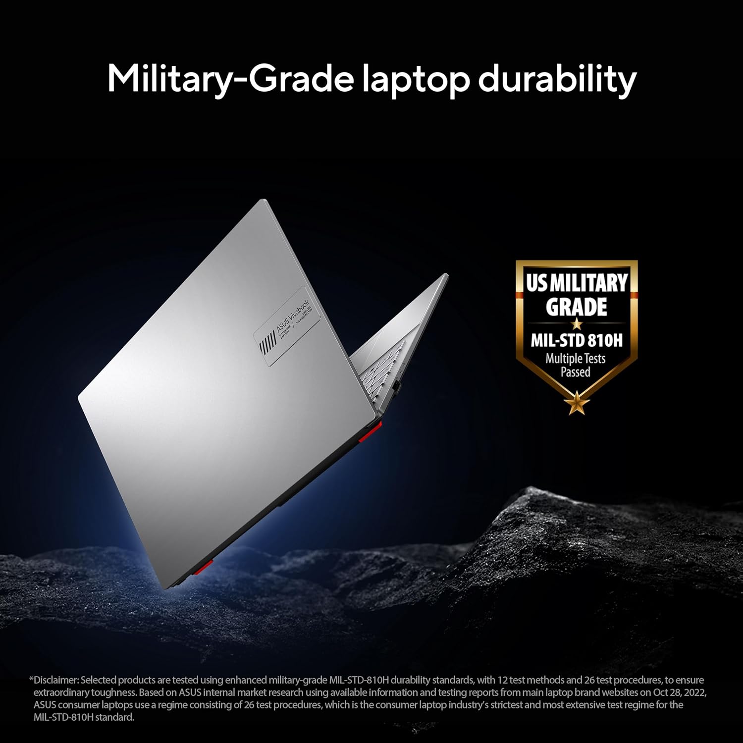 ASUS Vivobook Go 14 (2023), AMD Ryzen 5 7520U, 8GB RAM, 512GB SSD, FHD, 14"/35.56cm, Windows 11, MS Office 2021, Silver, 1.38KG, E1404FA-NK521WS, Alexa Built-in, Thin & Light Laptop