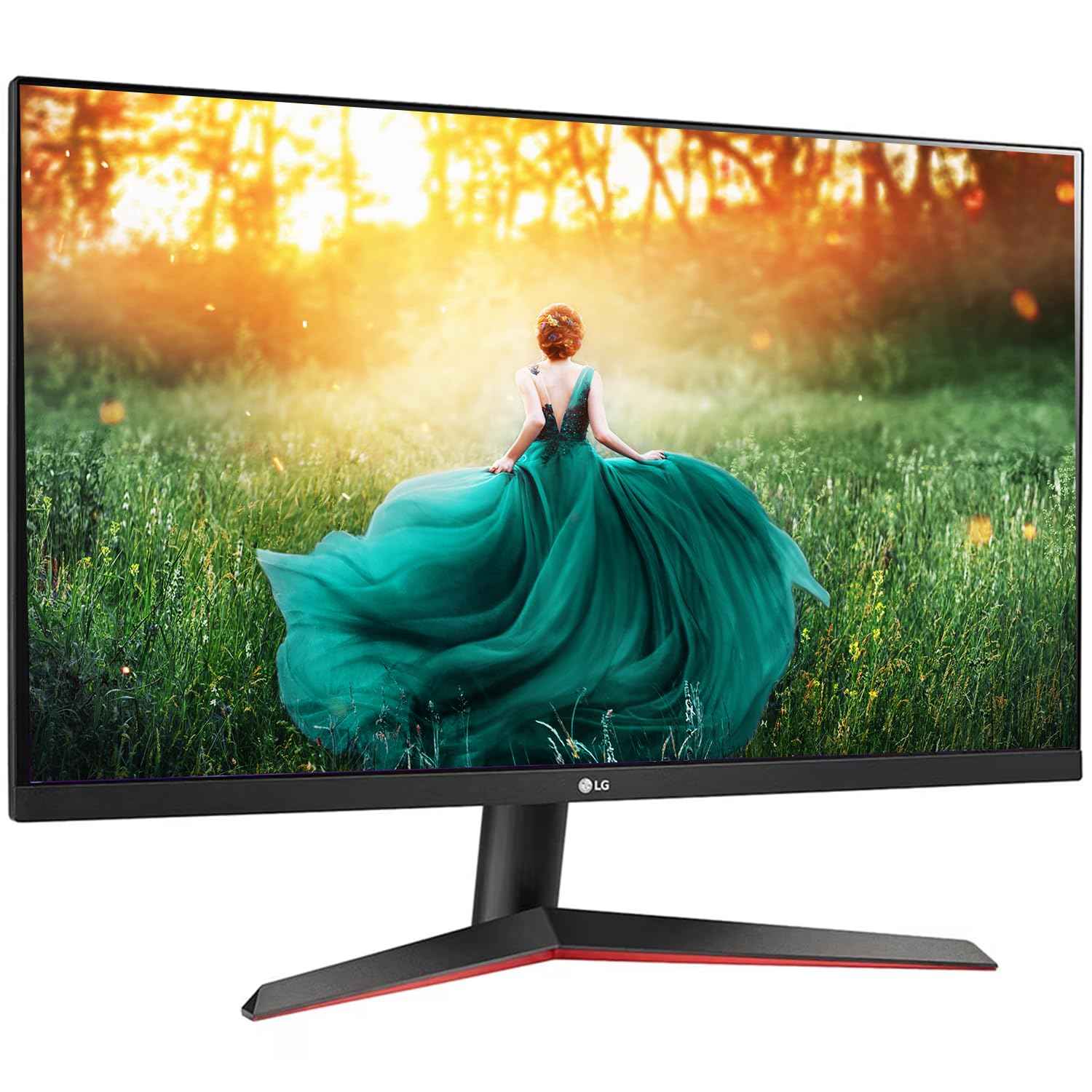 LG 27MP60G 27 Inch (68Cm) Full Hd Monitor with IPS Panel (1920 X 1080 Pixels),1Ms,75Hz,AMD Freesync with Gaming Mode,3-Side Borderless Design,Vga,Hdmi,Display Port,Tilt Stand