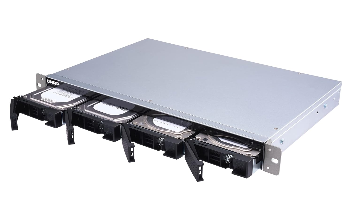 QNAP TS-431XeU-2G 4-Bay 1U Short-Depth Rackmount NAS with 10Gbe SFP+ Port 24TB Bundle with 4X 6TB Seagate IronWolf