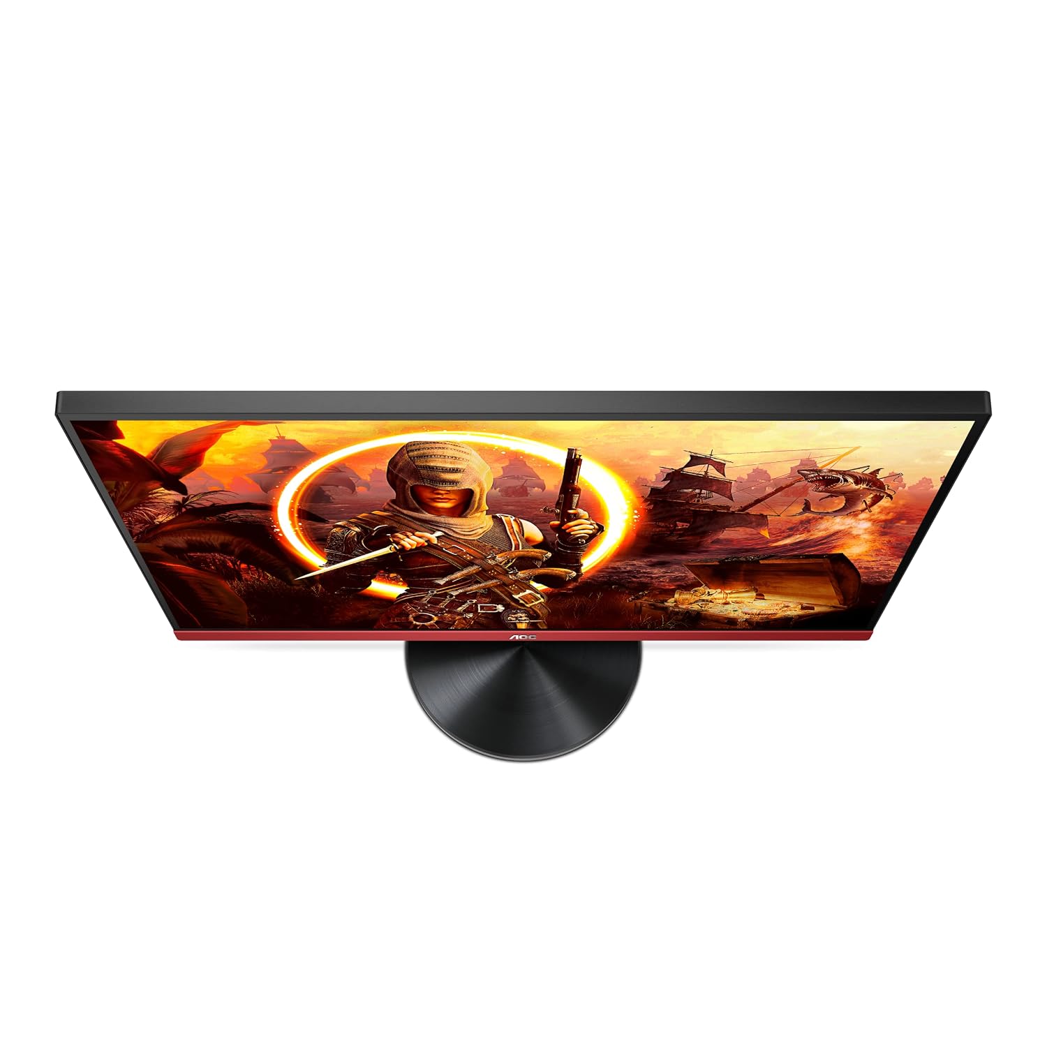 AOC G2490Vx 24 Inch Borderless Full HD Gaming Monitor, Gaming LED Monitor, 144Hz Refresh Rate, FreeSync Premium, 1ms Response Time