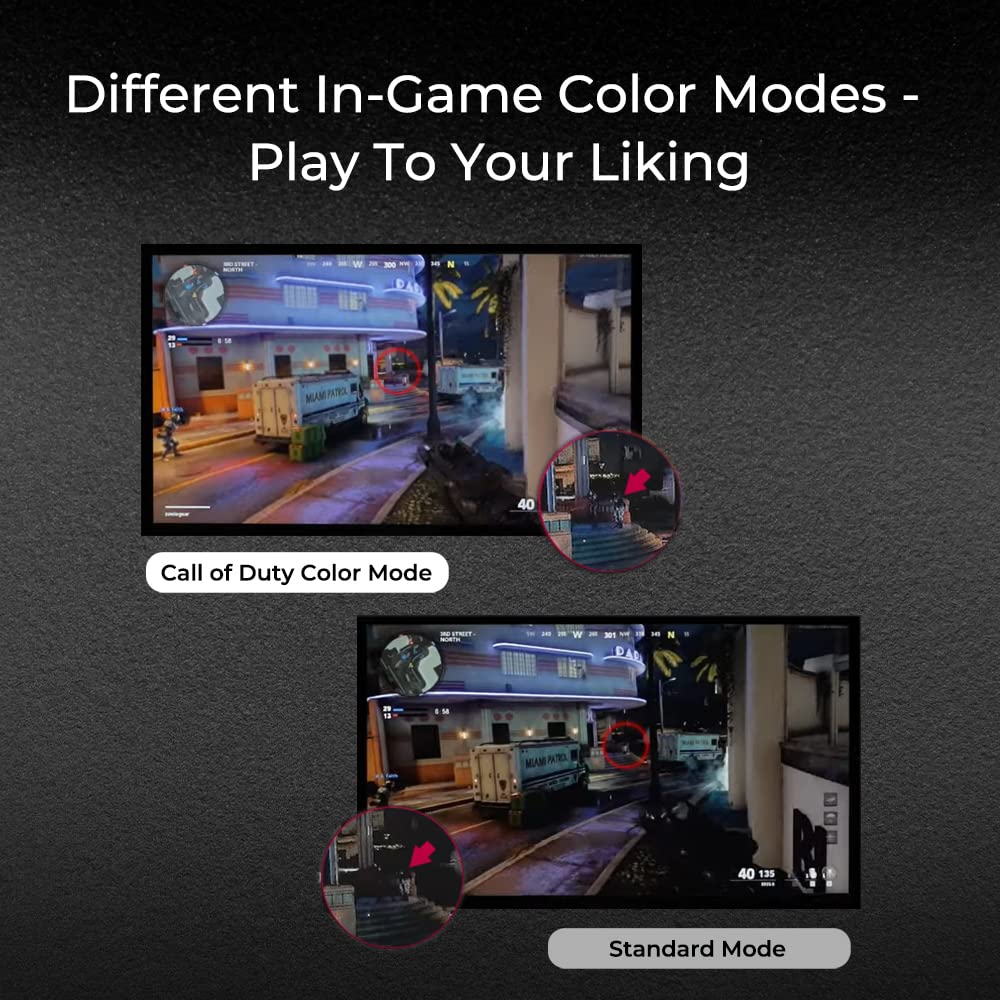 BenQ ZOWIE XL2411K 24"(61cm)Premium Esports Grade TN Panel Monitor with Height Adjustment-Full HD,144Hz, 1ms,320nits,DyAc,Black eQualizer,Color Vibrance,XL Setting to Share,HDMI,DP,Matte Finish(Gray)