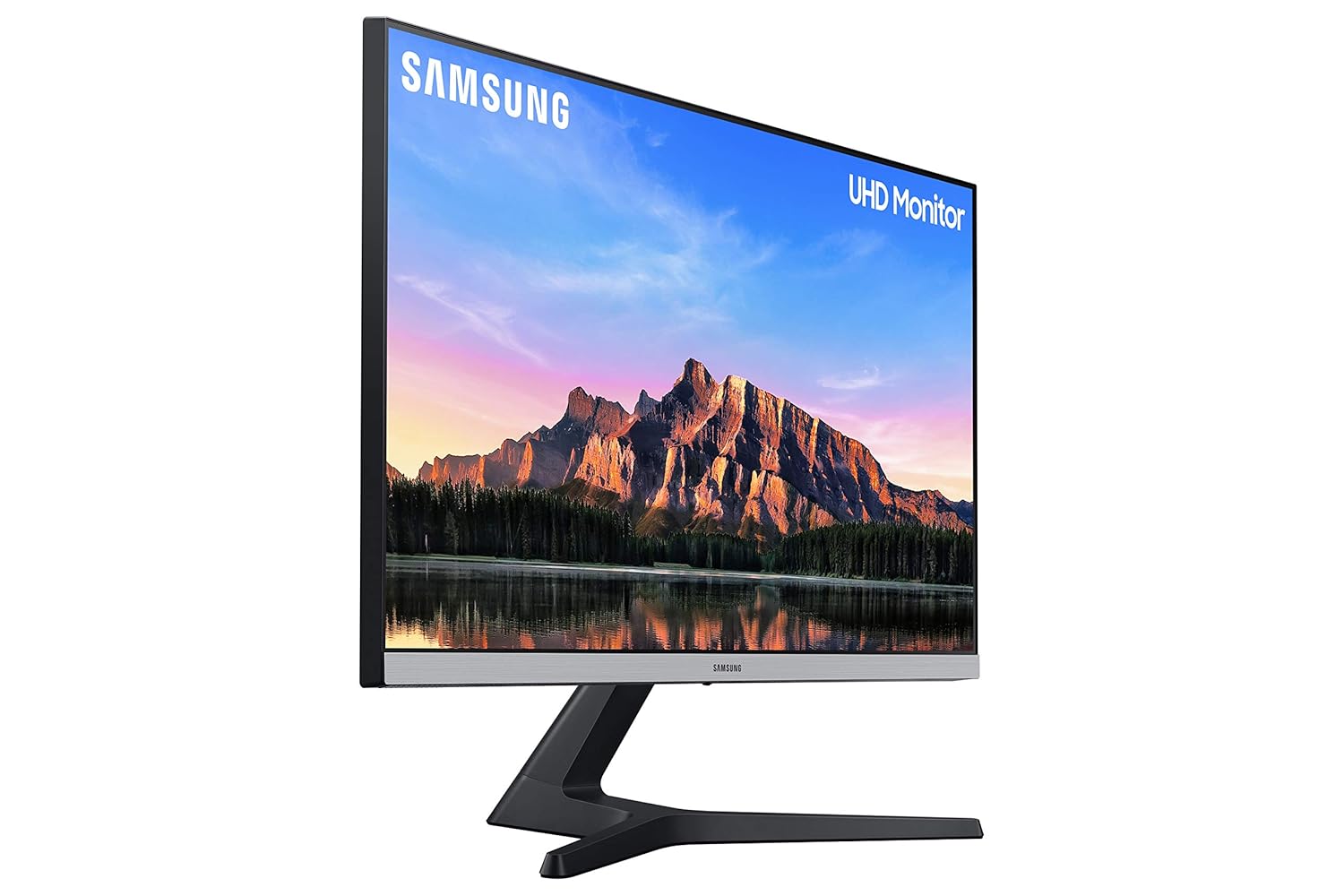 Samsung 28 inch(70.8 cm) 4K UHD Monitor, IPS, Bezel Less, HDR Support, AMD FreeSync, Eye Comfort, PIP/PBP Multi-Tasking (LU28R550UQWXXL, Dark Blue Gray)