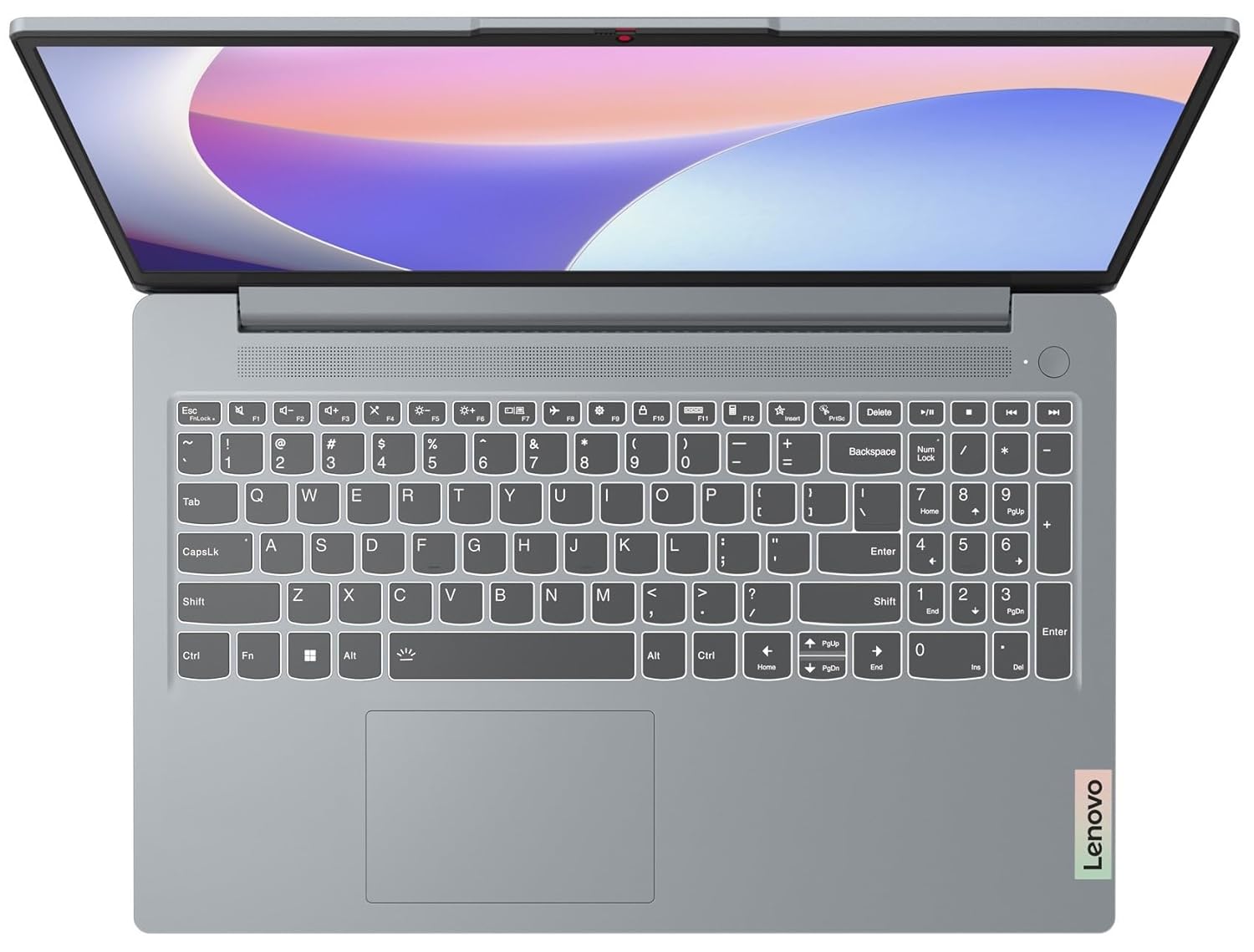 Lenovo IdeaPad Slim 3, Intel Core i5-12450H, 12th Gen, 16GB RAM, 512GB SSD, FHD IPS, 15.6"/39.6cm, Windows 11, MSOffice 21, Arctic Grey, 1.6Kg,83ER008GIN,Backlit KB,Alexa Built-in,1 Yr ADP Free Laptop