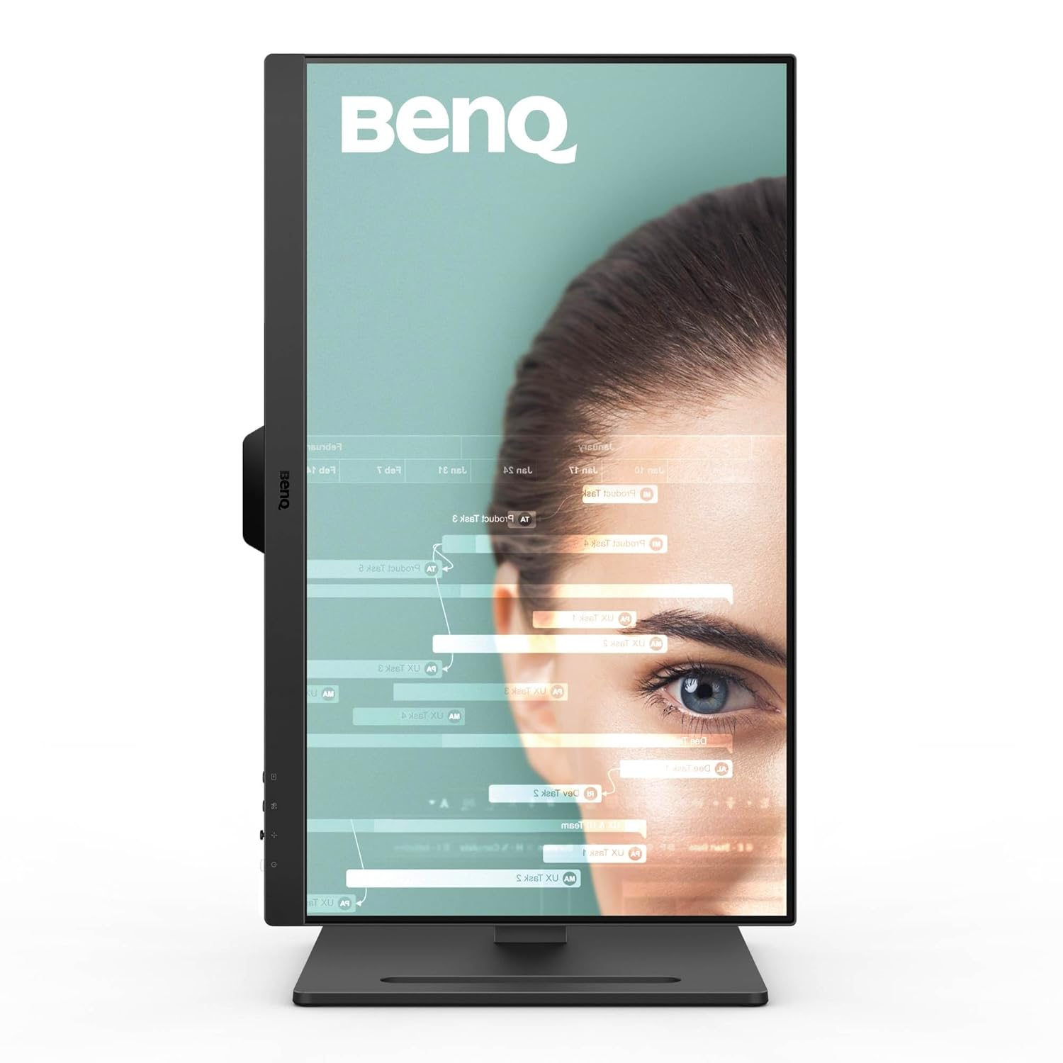 BenQ GW2490T 24 Inch 1300:1 CR 1080P FHD IPS Monitor|100Hz|99% Srgb|Height Adjustable|Ergo Design|VESA Mediasync|Dual HDMI|DP Port|Speakers|Eye-Careu|Eyesafe|B.I. Gen2|LBL+|Wall Mount (Black)