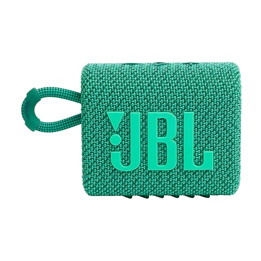 JBL Go 3 Eco: Portable Speaker with Bluetooth, Built-in Battery, Waterproof and Dustproof Feature - Zapnet.in