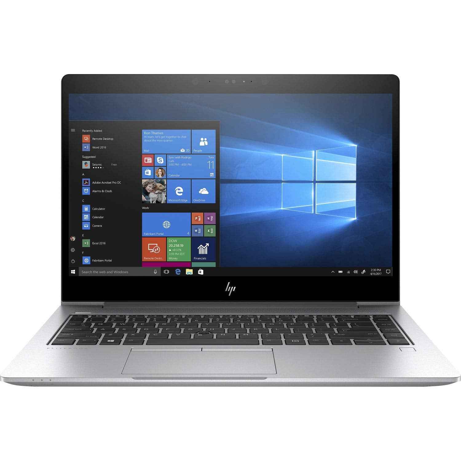 REFURBISHED HP Elite Book 840 G5 NoteBook | Core i7 8th Gen 8GB RAM | 512 GB SSD | 14" Display|3 year warranty||Silver|2.5Kg |Win 10 Pro| With EB BAG