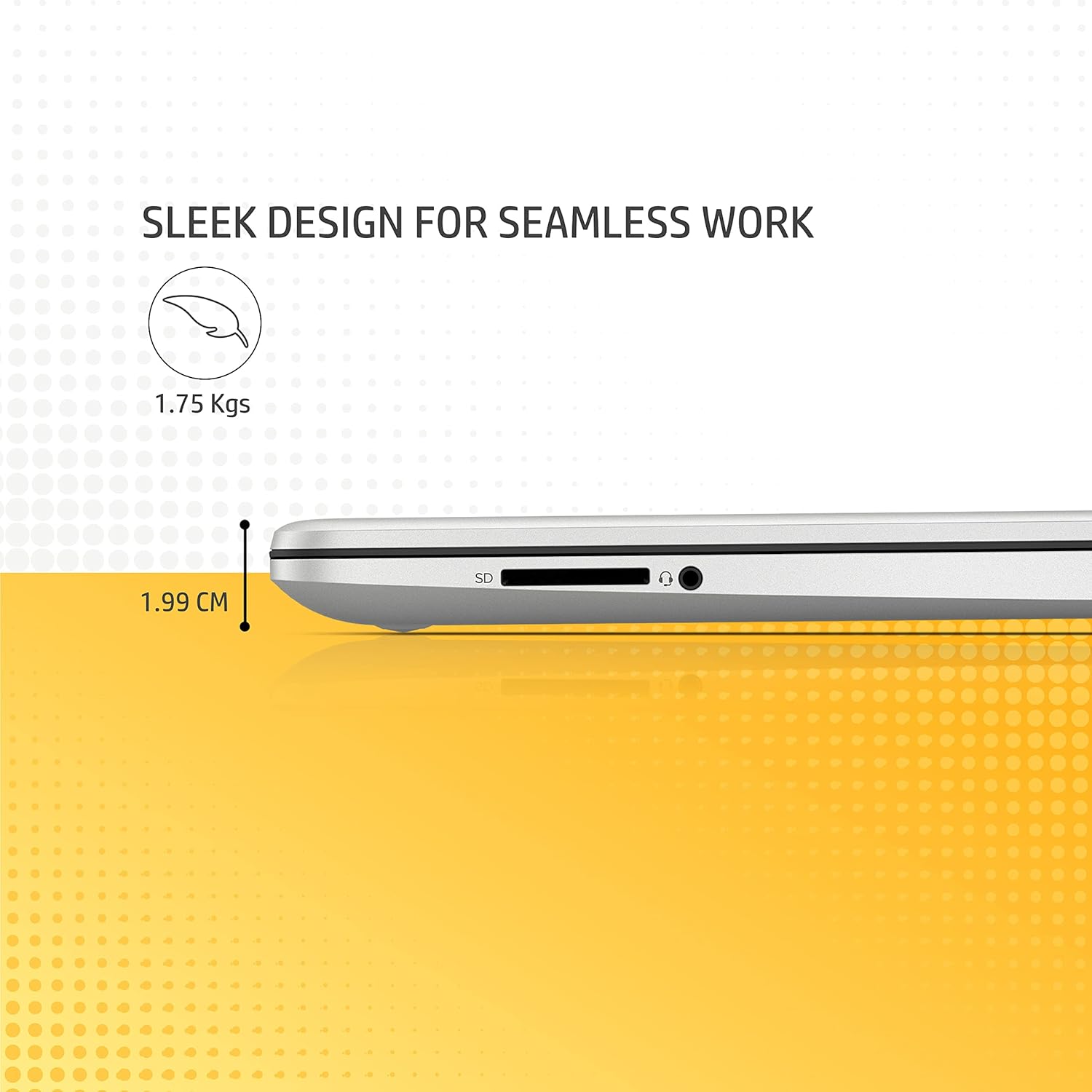 HP 15s 11th Gen Intel Core i5 8GB RAM/512GB SSD 15.6 inches/39.6cm FHD, IPS, Micro-Edge, Anti-Glare Display/NVIDIA GeForce MX450 Graphics/Windows 11/Alexa/MSO 2021/1.75Kg, 15s-du3519TX, Natural Silver