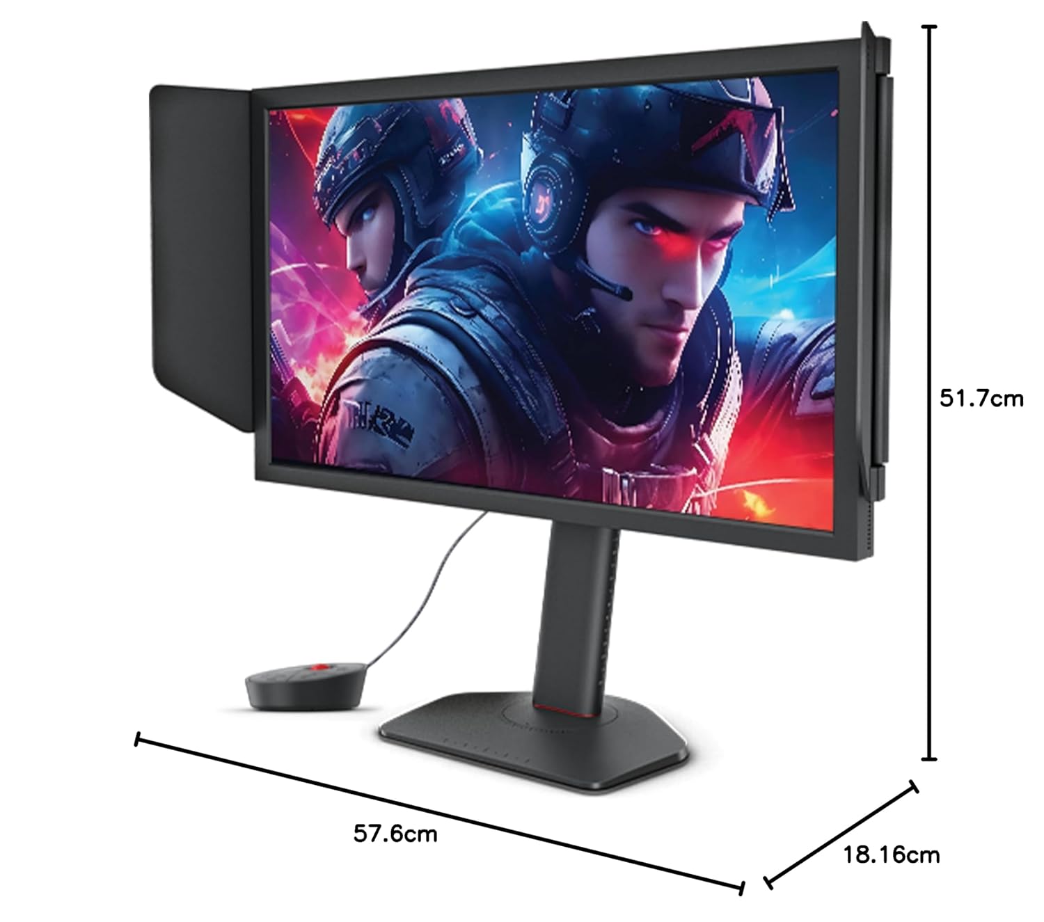 BenQ Zowie XL2586X 24.1" 540Hz FHD Fast TN 0.5ms|Gaming Monitor for Esports (FPS)|Motion Clarity DyAc2 |XL Setting to Share| S Switch|Shield|Precise Height Adjust with Industrial Grade Bearing (Black)
