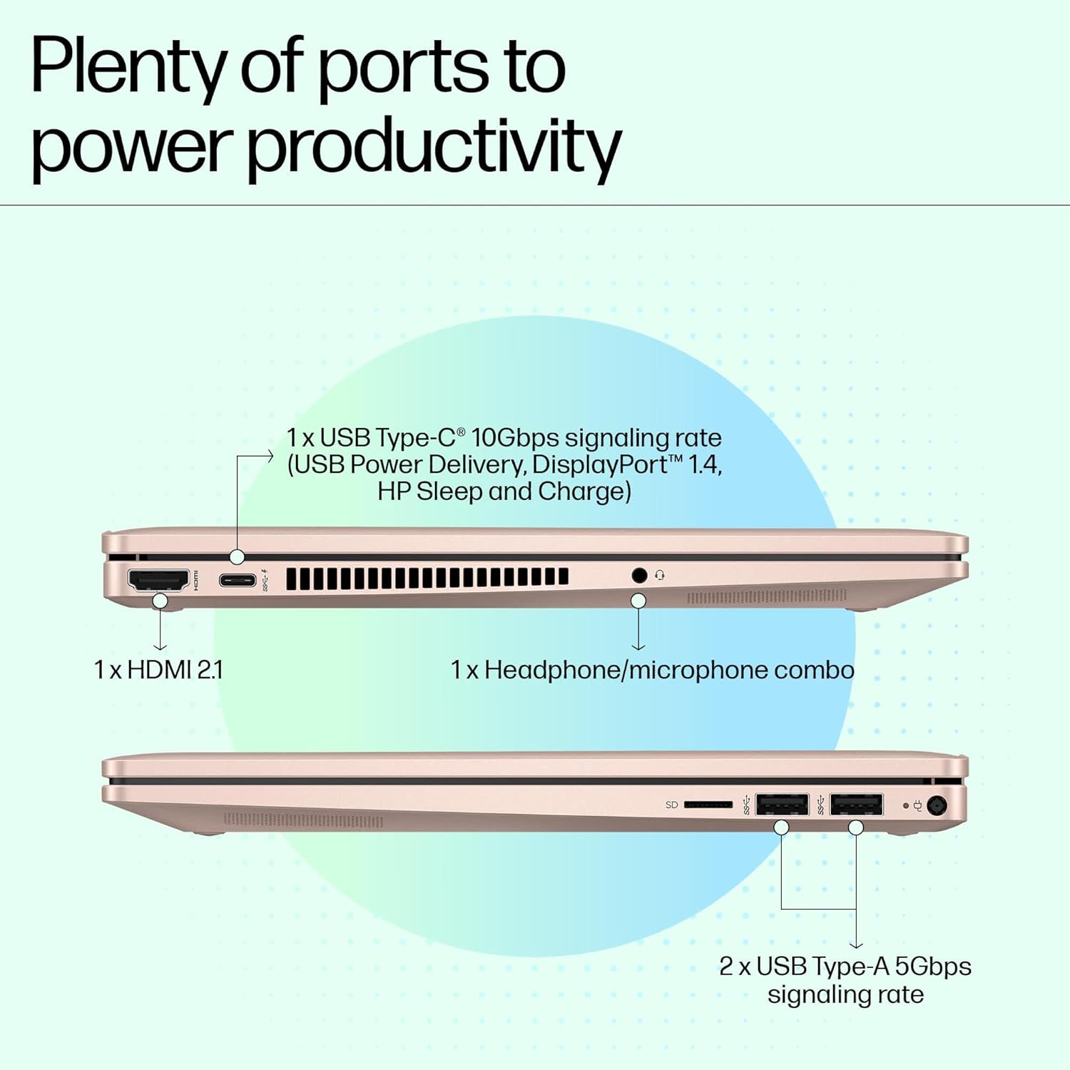 HP Pavilion x360, 13th Gen Intel Core i7-1355U, 16GB DDR4, 512GB SSD, (Win 11, Office 21, Gold,1.51kg),Touchscreen, IPS,15.6-inch(39.6cm) FHD Laptop, Iris Xe Graphics, 5MP camera, Backlit KB, ek1020TU