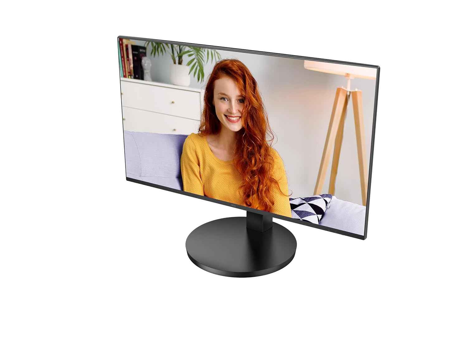 AOC 24B3CF2 23.8″ Full HD IPS Monitor – Black | USB-C with 65W Power Delivery|Adjustable Height|1ms Response|120Hz Refresh & Adaptive Sync – USB-Hub & Built-in Speakers|Ideal for Office