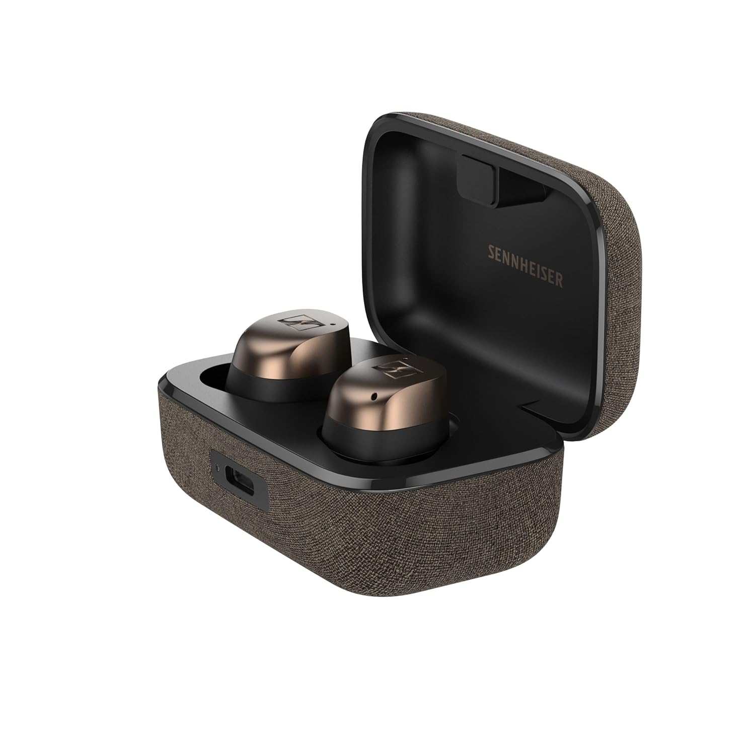 Sennheiser MOMENTUM True Wireless 4 Earbuds,TrueResponse Drivers, Lossless Audio, Auracast, Adaptive ANC, Anti‑Wind+Transparency Modes, 30 Hrs Battery, Qi Fast Charge, 6‑Mics,2Y Warranty, Black-Copper