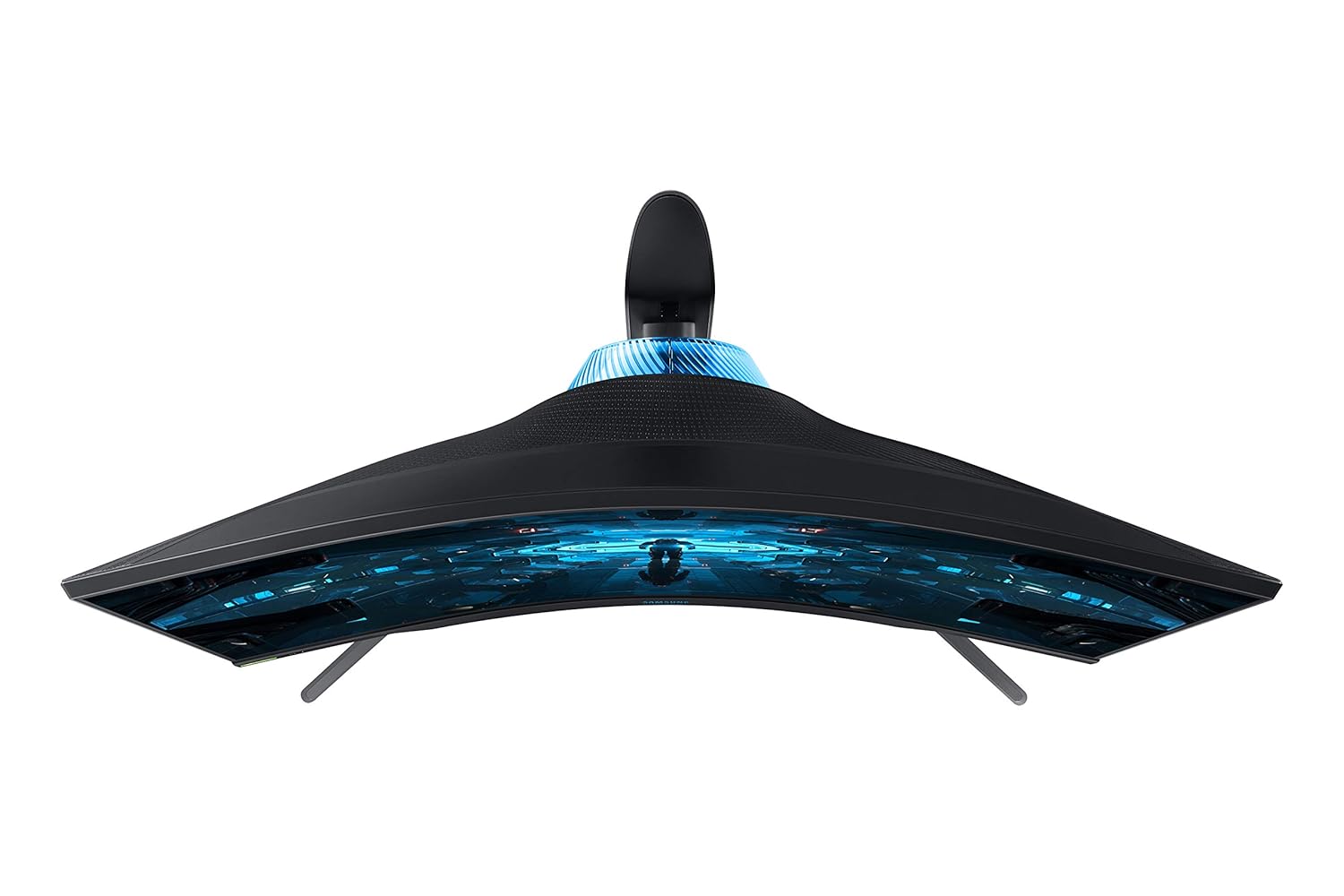 Samsung 27-inch(68.4cm) 2K QHD Odyssey G7 Gaming, 240 Hz, 1ms Curved Monitor, 2560 X 1440 Pixels, Height Adjustale Stand, QLED, HDR600, G-Sync Compatible (LC27G75TQSWXXL, Black)