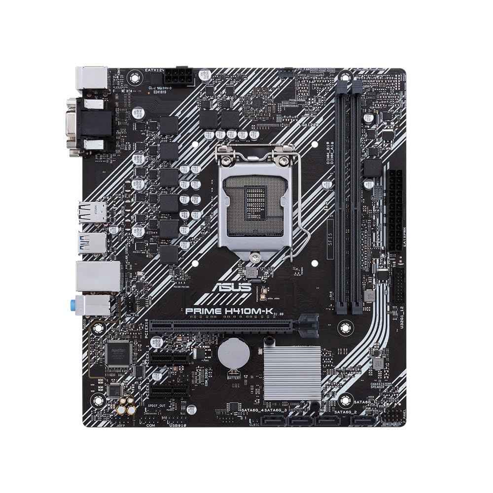 GIGABYTE H410M K Motherboard | Intel H410 | Micro ATX | DDR4 | PCIe 3.0 | HDMI | USB 3.2 | Compact and Durable