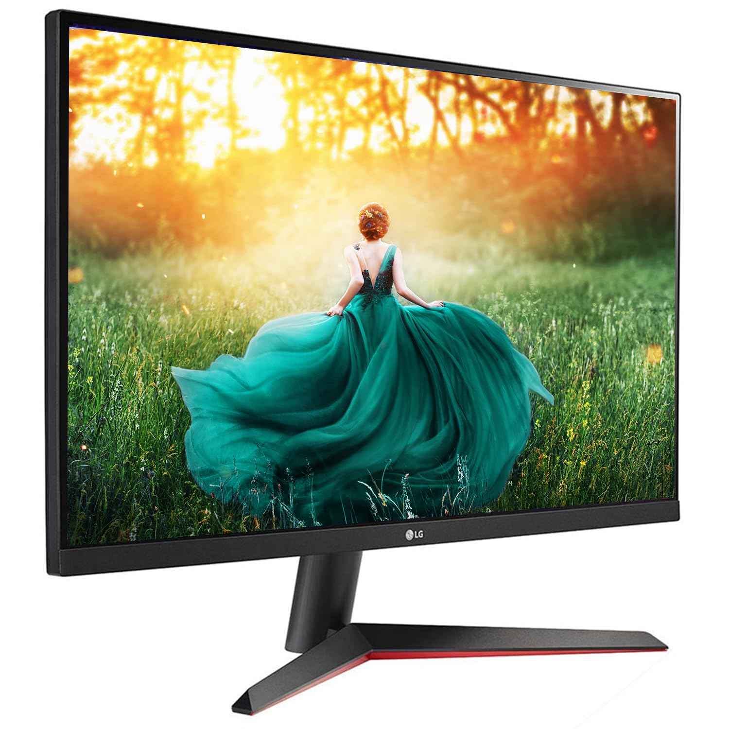 LG 27MP60G 27 Inch (68Cm) Full Hd Monitor with IPS Panel (1920 X 1080 Pixels),1Ms,75Hz,AMD Freesync with Gaming Mode,3-Side Borderless Design,Vga,Hdmi,Display Port,Tilt Stand