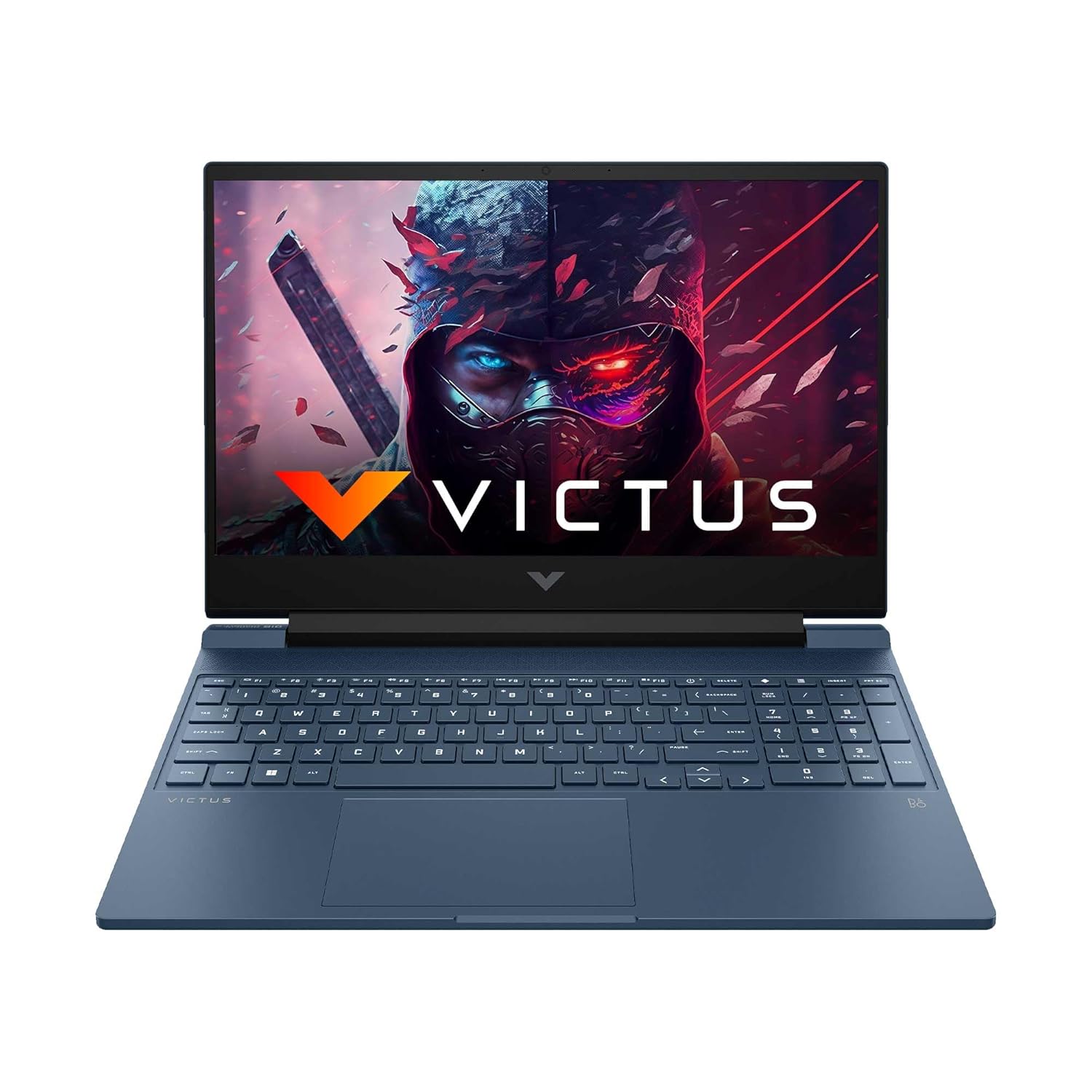 HP Victus Gaming Laptop, Intel Core i5-12450H,15.6 inch(39.6cm),Anti-Glare,FHD,16GB RAM DDR4,512GB SSD,4GB RTX 3050 GPU,Win 11,MSO,Blue, 2.37kg,15-fa0333TX