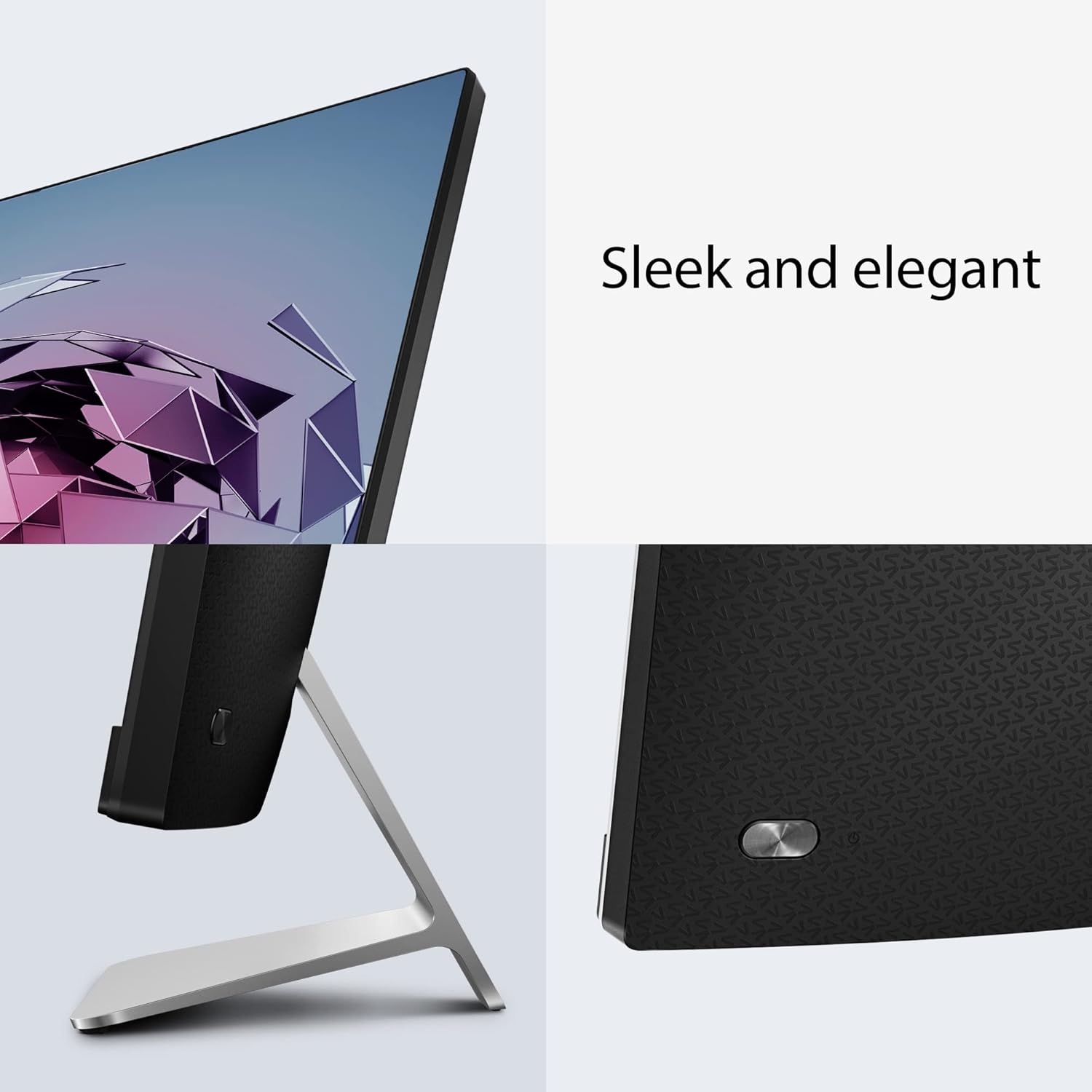 ASUS AiO A3 Series, 23.8" (60.45 cm) FHD, Intel Core i3-1215U 12th Gen, All-in-One Desktop (8GB/512GB SSD/Win11/Office 21/McAfee 1Year/Wireless Keyboard & Mouse/Black/5.40 kg), A3402WBA-BA002WS