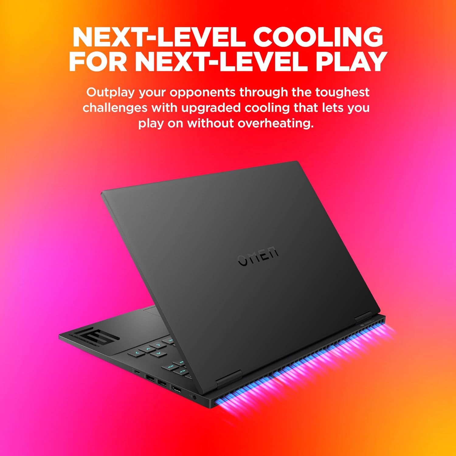 HP Smartchoice Omen,Windows 11 Home AMD Ryzen 9 7940HS,8GB RTX 4070(16GB DDR5,1TB SSD) FHD,165Hz,IPS,300 Nits,16.1''/40.9Cm,Black,2.38Kg,Xf0100Ax,RGB KB,B&O,Tempest Cooling,AI-Powered Gaming Laptop